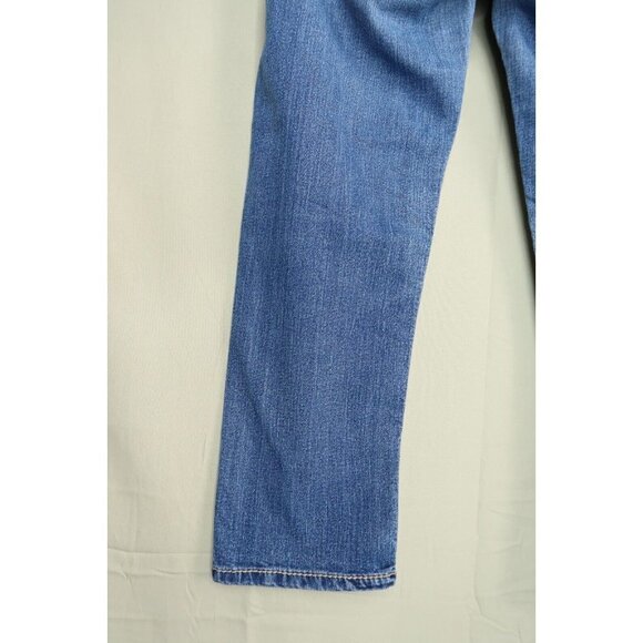 Seven 7 Capri Jeans Women's Size 27 Straight Leg Heavy Stitch Stretch Denim EUC - Picture 7 of 11